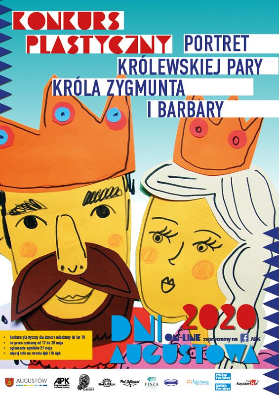 Plakat Portret Królewskiej pary - Króla Zygmunta Augusta i Barbary Radziwiłłówny