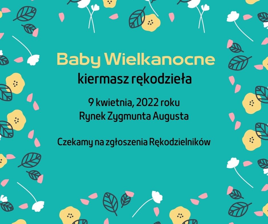 Plakat Baby Wielkanocne 2022